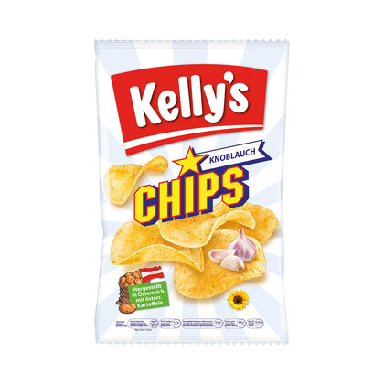 Kelly Chips Knoblauch 150 g