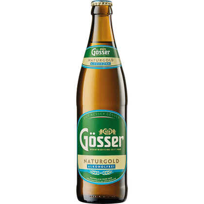 Gösser Naturgold alkoholfreies Bier 0,5 l