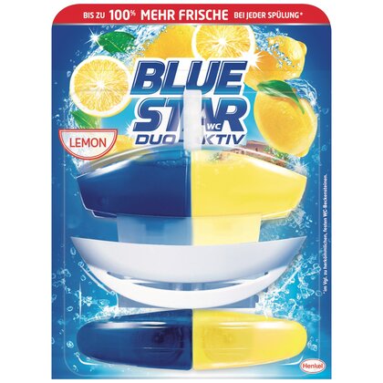 Blue Star Duo Aktiv Lemon WC Reiniger mit Korb 2x 50 ml