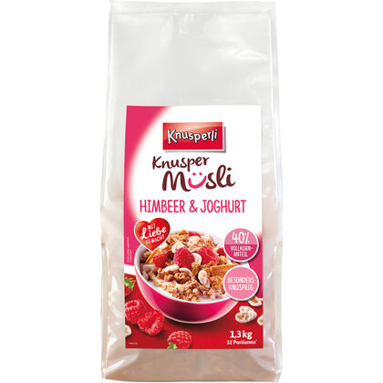 Knusperli Müsli Himbeer-Joghurt 1,3 kg