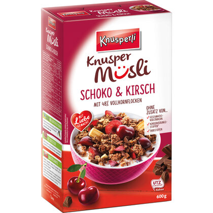 Knusperli Knusper Müsli Schoko Kirsch 600 g