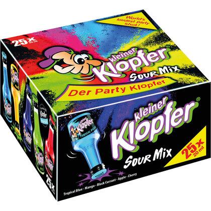 Klopfer Sour Mix Partyspirituose 25 x 0,02 l