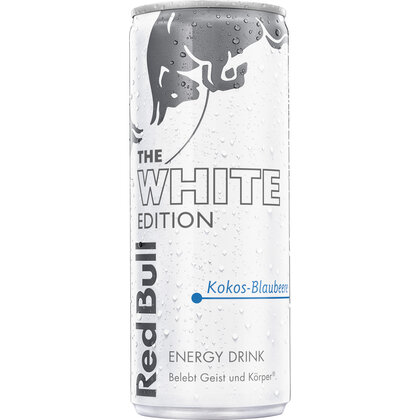 Red Bull Energy Drink The White Edition Kokos-Blaubeere 0,25 l