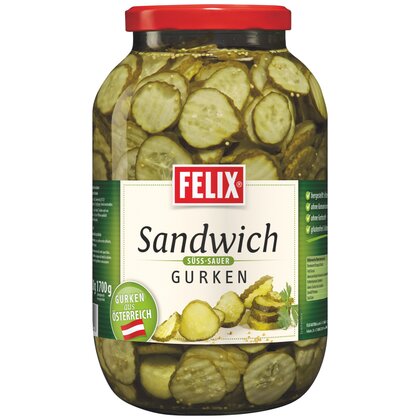 Felix Sandwichgurken 3,4 l