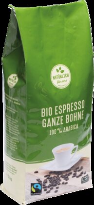 natürlich für uns Bio Kaffee Bohne 1 kg