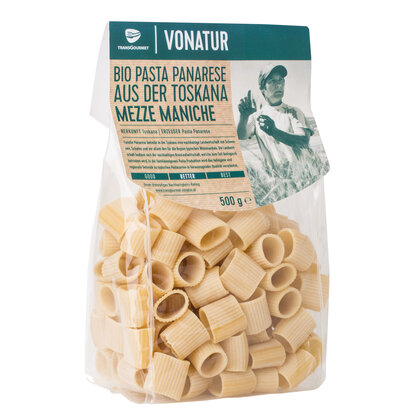 Vonatur Pasta Panarese Bio Mezze Maniche 500 g