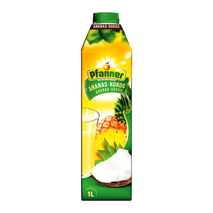 Pfanner Ananas-Kokos 25% 1 l SIG