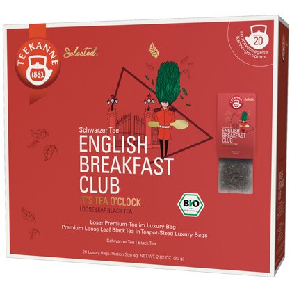 Teekanne Bio Luxury Bag Englisch Breakfast FT 20er