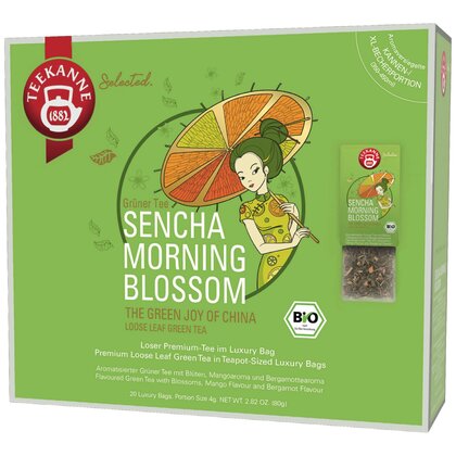 Teekanne Bio Luxury Bag Sencha 20er