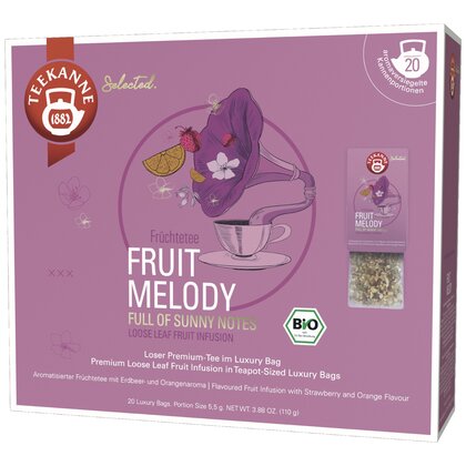 Teekanne Bio Luxury Bag Fruit 20er