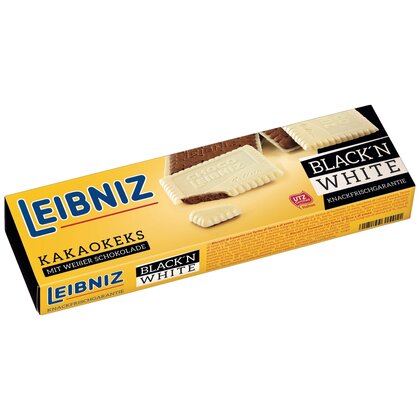 Leibniz Choco 125g, Black n White