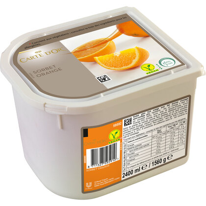 Carte D`Or Sorbet Orange 2,4 l