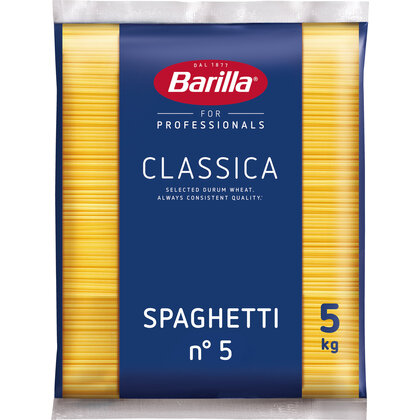 Barilla Teigwaren Spaghetti No. 5 5 kg