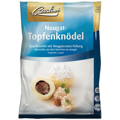 Caterline Topfenknödel Nougat 30 x 50 g, tiefgekühlt 1,5 kg